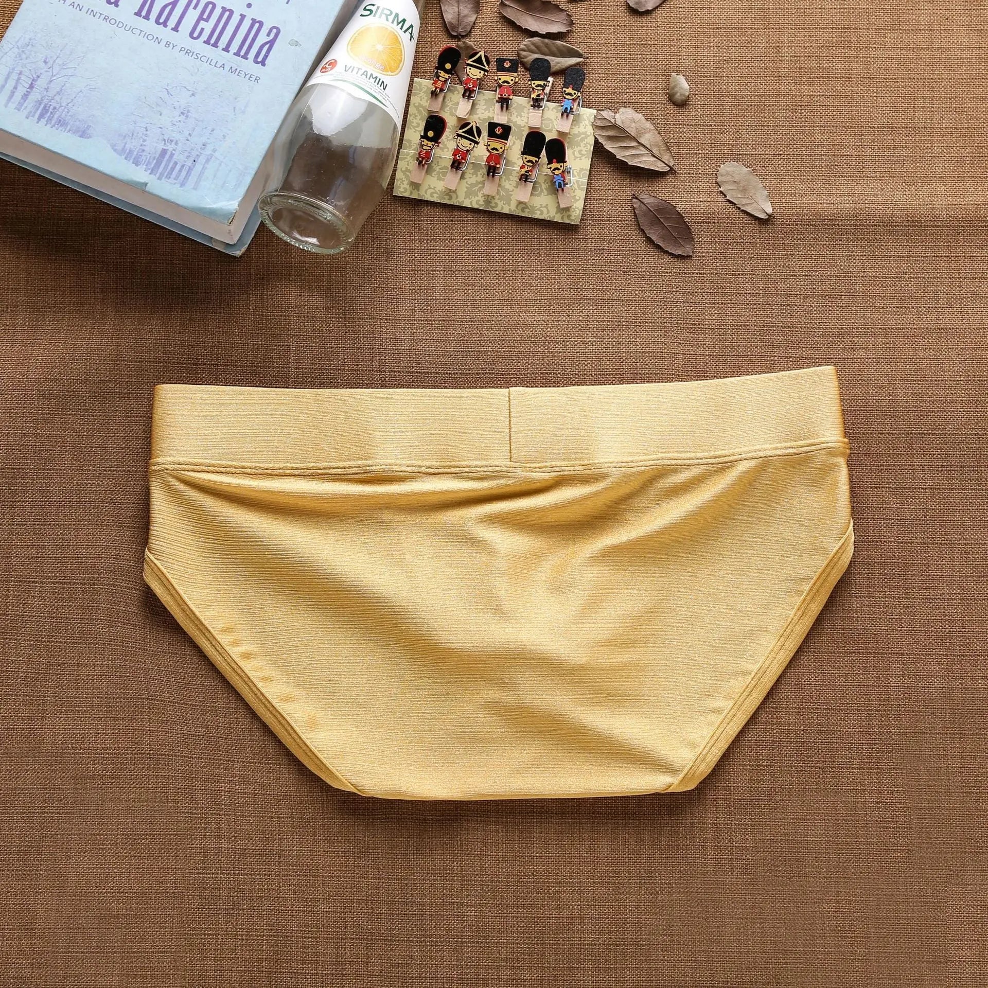 Addicted Solid Silk Briefs ZYMONDAY