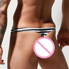B&W Stripes Speedo Desmiit