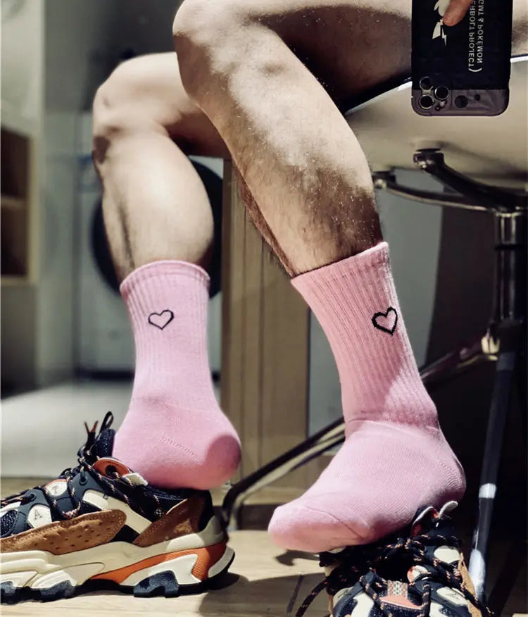I Heart Socks The Locker Room Jock