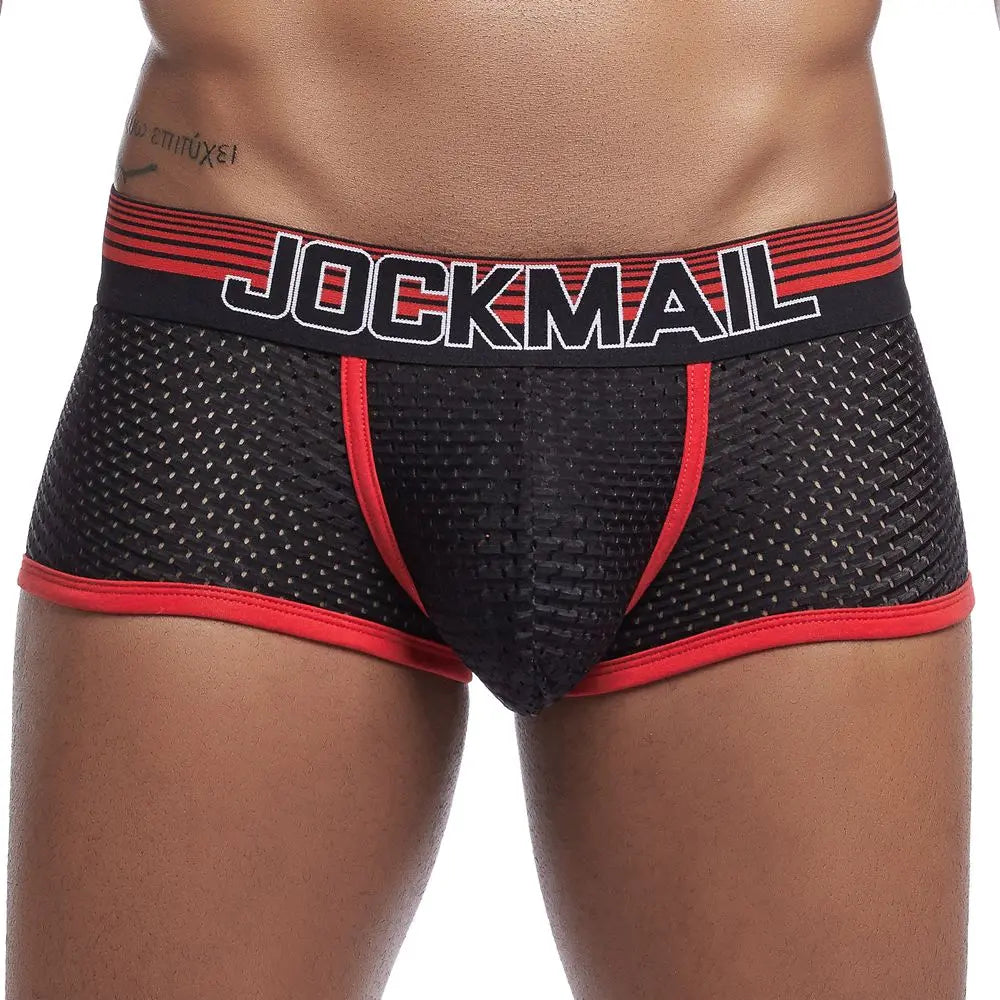 Jock Bold Mesh Trunks Jockmail