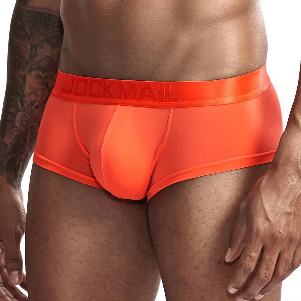 Jock Solid Silk Trunks Jockmail