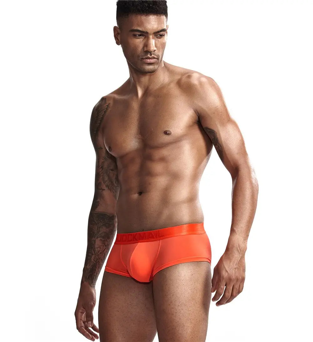 Jock Solid Silk Trunks Jockmail