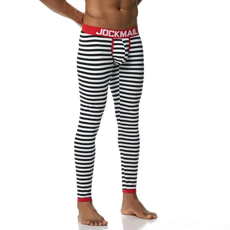 Jockmail B&W Stripes Long Johns Jockmail