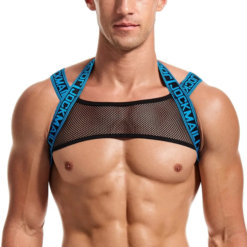 Jockmail Chest Mesh Harness Jockmail