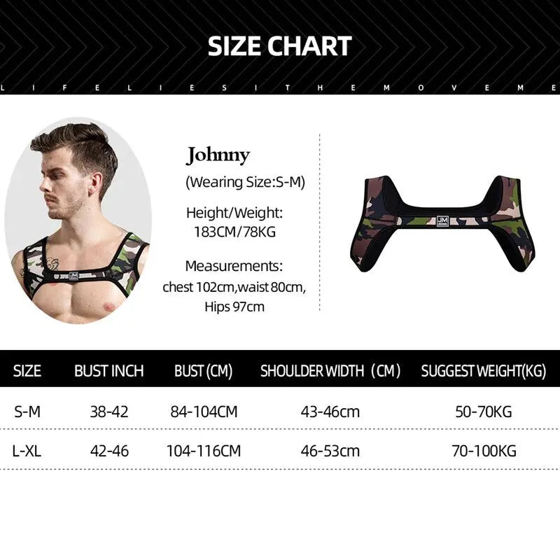 Jockmail Double Band Harness Jockmail
