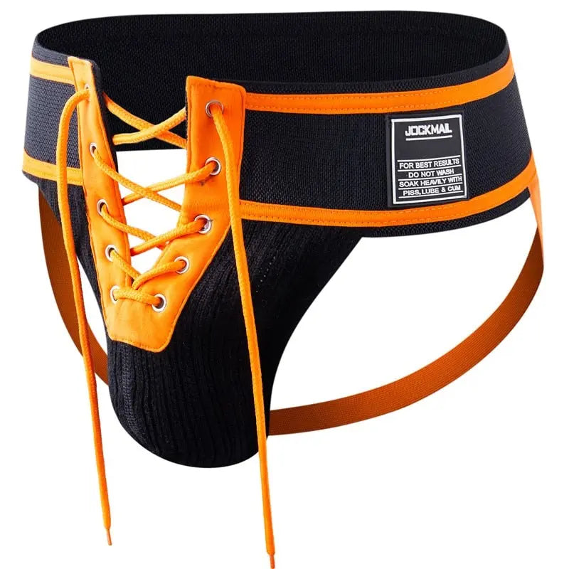 Jockmail Football Lace Up Jockstrap Jockmail