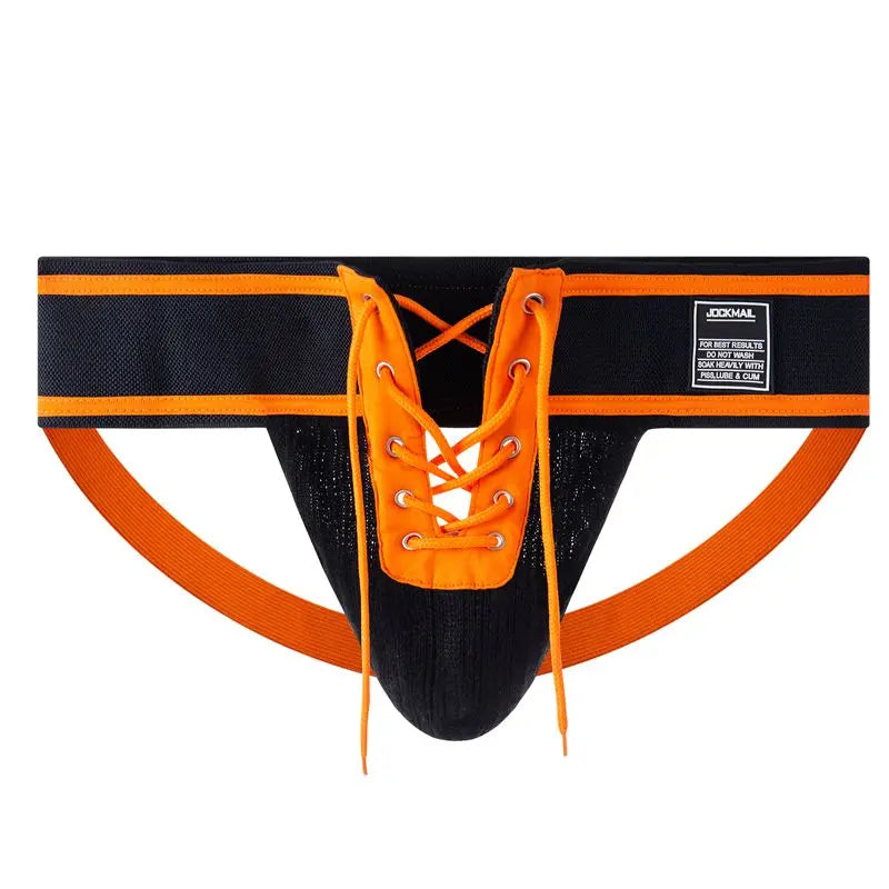 Jockmail Football Lace Up Jockstrap Jockmail