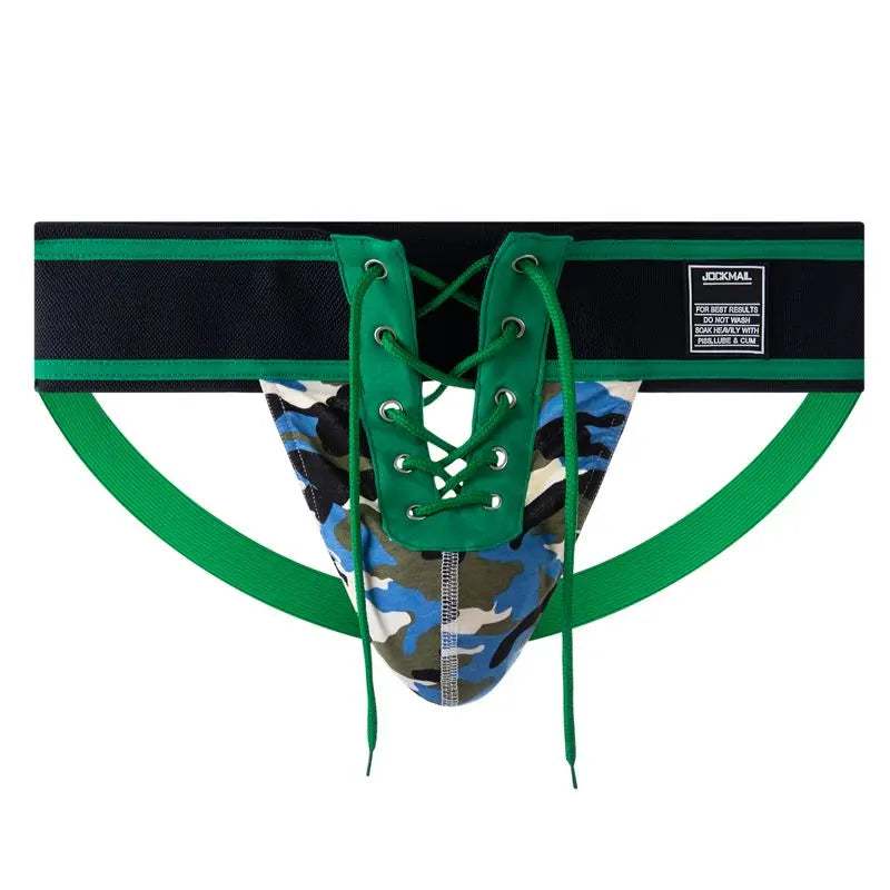 Jockmail Football Lace Up Jockstrap Jockmail