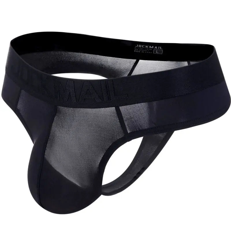 Jockmail Silk See-through Thong Jockmail