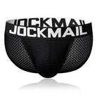 Jockmail Solid Mesh Sport Brief Jockmail