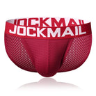Jockmail Solid Mesh Sport Brief Jockmail