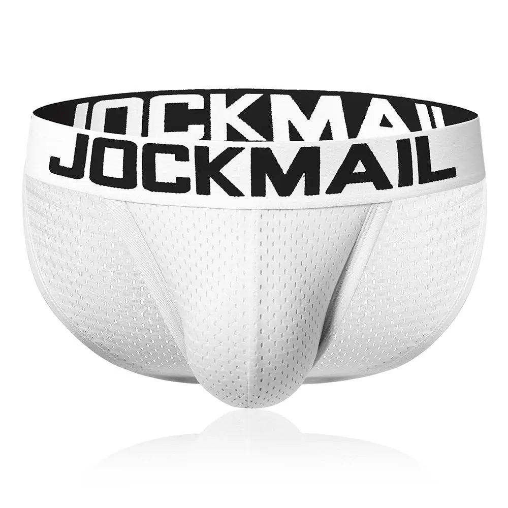 Jockmail Solid Mesh Sport Brief Jockmail