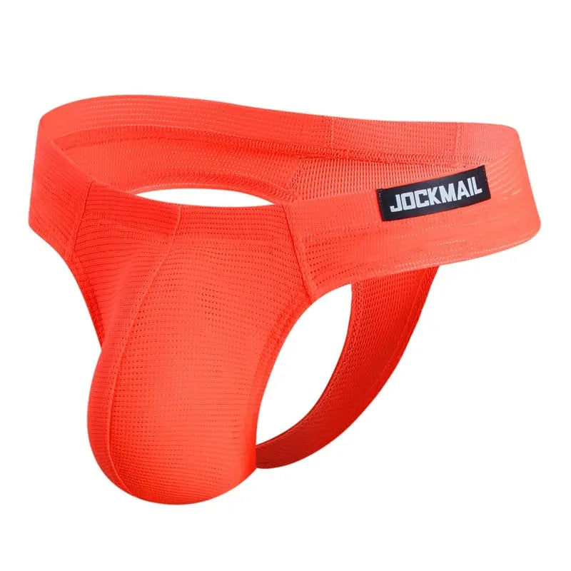 Jockmail Solid Mesh Thong Jockmail