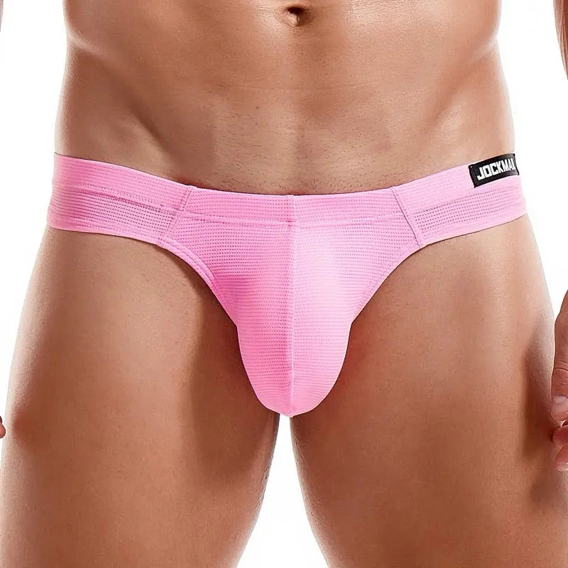 Jockmail Solid Mesh Thong Jockmail