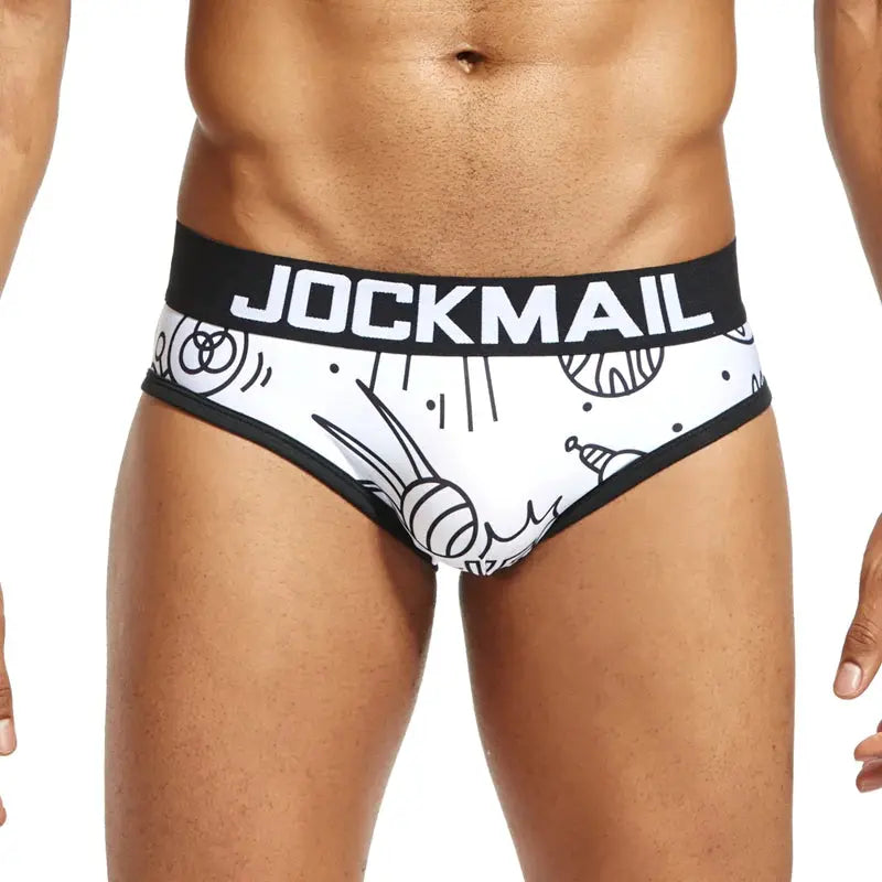 Jockmail White Night Briefs Jockmail