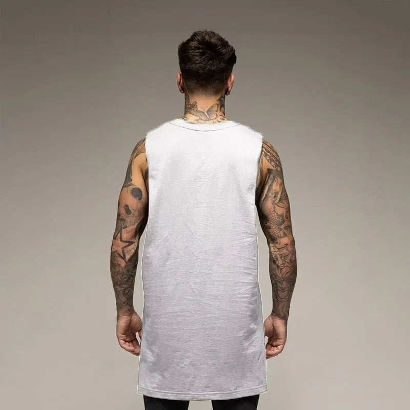 Oversize Cut Off Sleeveless Shirt Muscleguys