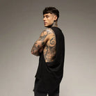 Oversize Cut Off Sleeveless Shirt Muscleguys