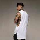 Oversize Cut Off Sleeveless Shirt Muscleguys