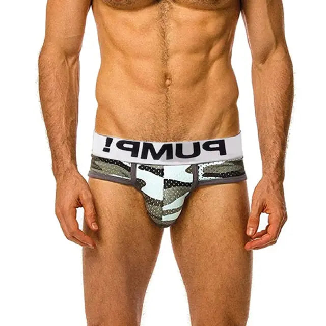 PUMP Camo Mesh Briefs CMENIN