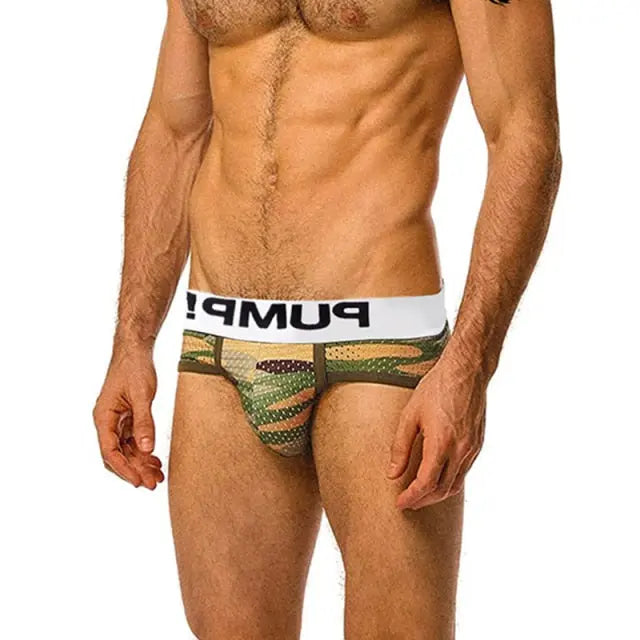 PUMP Camo Mesh Briefs CMENIN