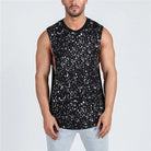 Summer Splatter Dot Print Tank Top - The Locker Room Jock