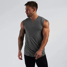 V Neck Fitness Shirt Muscleguys