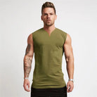 V Neck Fitness Shirt Muscleguys