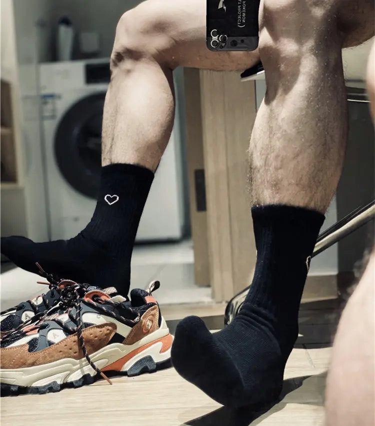 I Heart Socks The Locker Room Jock