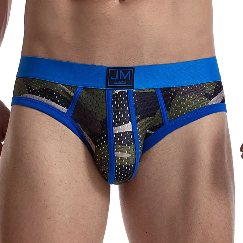 Jockmail Camo Mesh Brief The Locker Room Jock