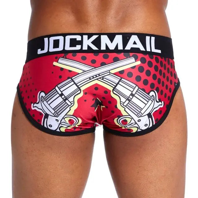 Jockmail Pop Pattern Briefs Jockmail