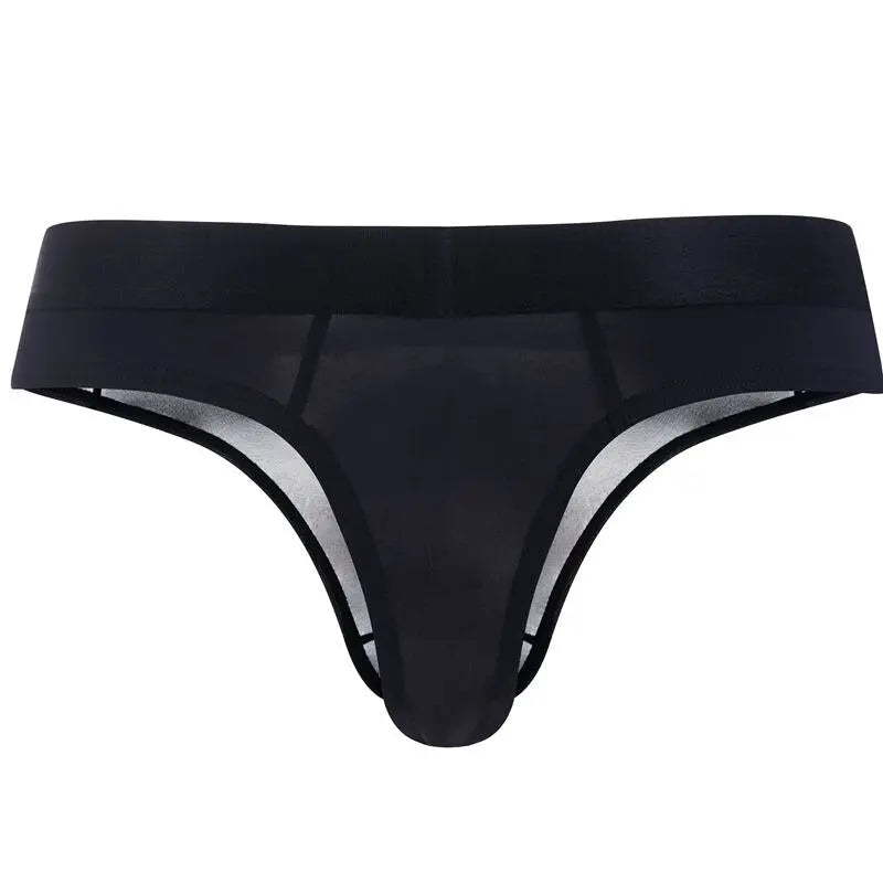 Shop Jockmail Silk See-through Thong - Real jock underwear, swimwear ...