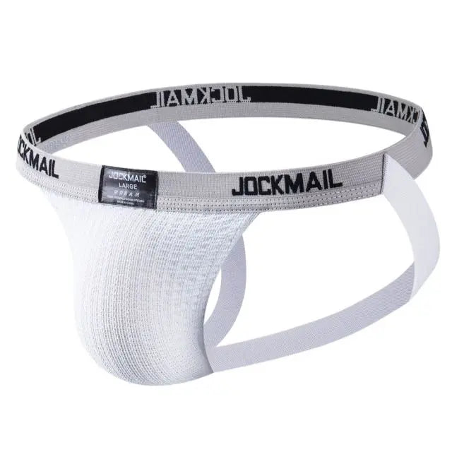 Shop Jockmail Slim Waistband Jockstrap - Real jock underwear, swimwear ...