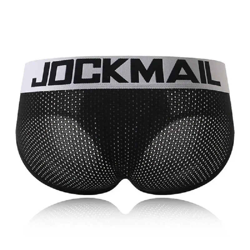 Shop Jockmail Solid Mesh Briefs - Real jock underwear, swimwear & more ...