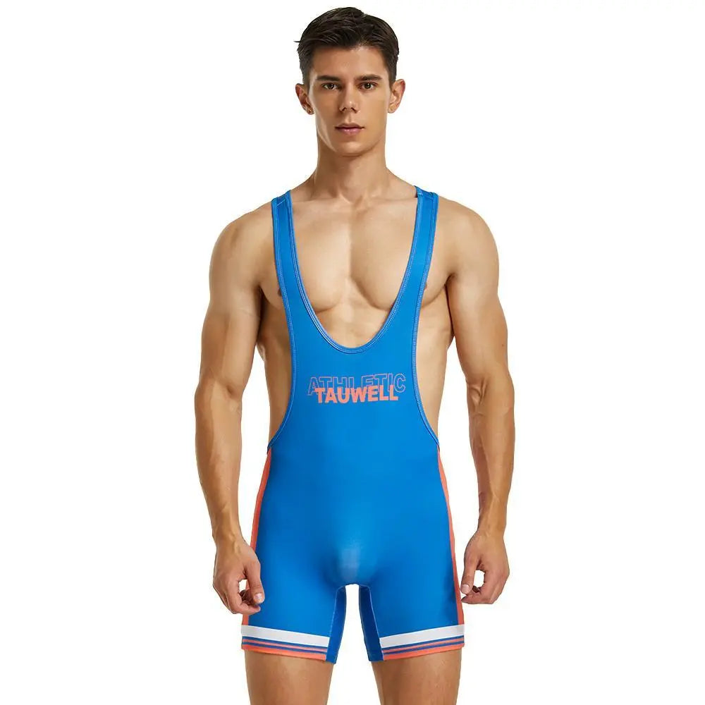 Shop Tauwell Athletic Ice wrestling singlet - Real jock underwear ...