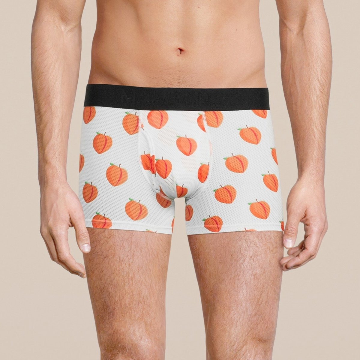 Men's Peach Boxer Trunk Underwear with Pouch – The Locker Room Jock